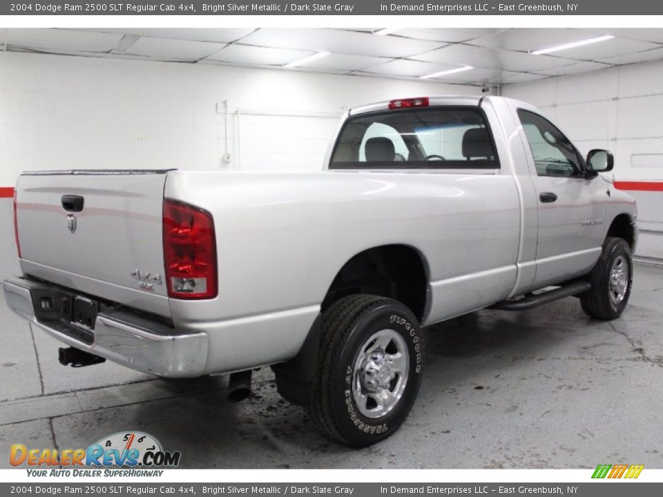 2004 Dodge Ram 2500 SLT Regular Cab 4x4 Bright Silver Metallic / Dark Slate Gray Photo #13