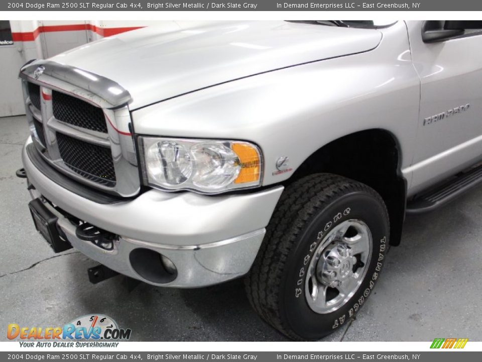 2004 Dodge Ram 2500 SLT Regular Cab 4x4 Bright Silver Metallic / Dark Slate Gray Photo #19