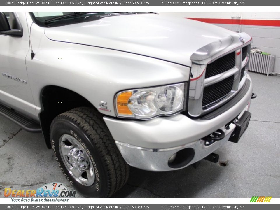 2004 Dodge Ram 2500 SLT Regular Cab 4x4 Bright Silver Metallic / Dark Slate Gray Photo #20