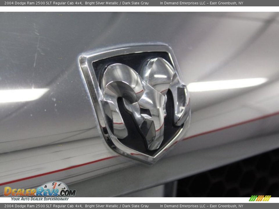 2004 Dodge Ram 2500 SLT Regular Cab 4x4 Bright Silver Metallic / Dark Slate Gray Photo #29