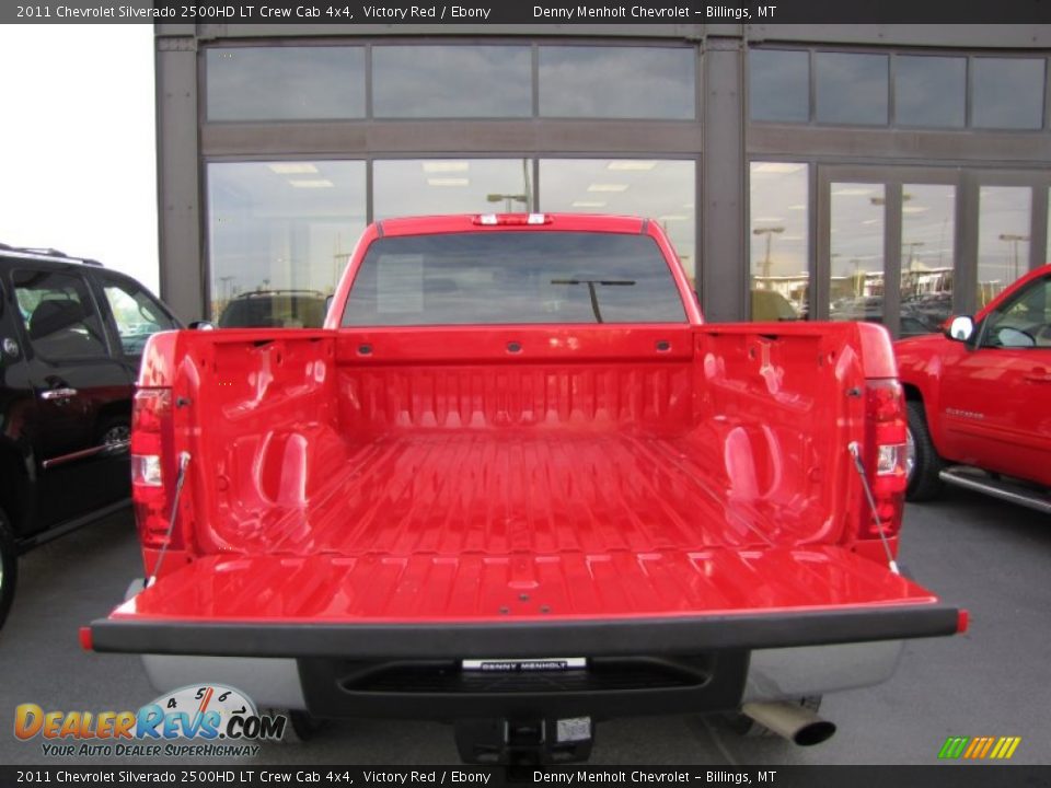 2011 Chevrolet Silverado 2500HD LT Crew Cab 4x4 Victory Red / Ebony Photo #9