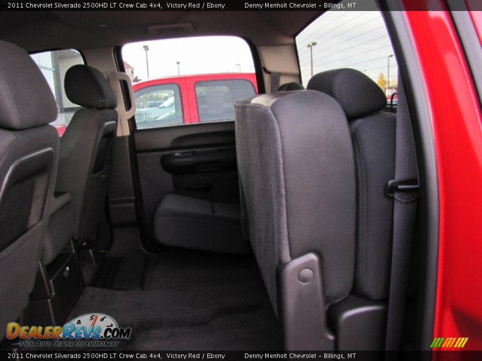 2011 Chevrolet Silverado 2500HD LT Crew Cab 4x4 Victory Red / Ebony Photo #11