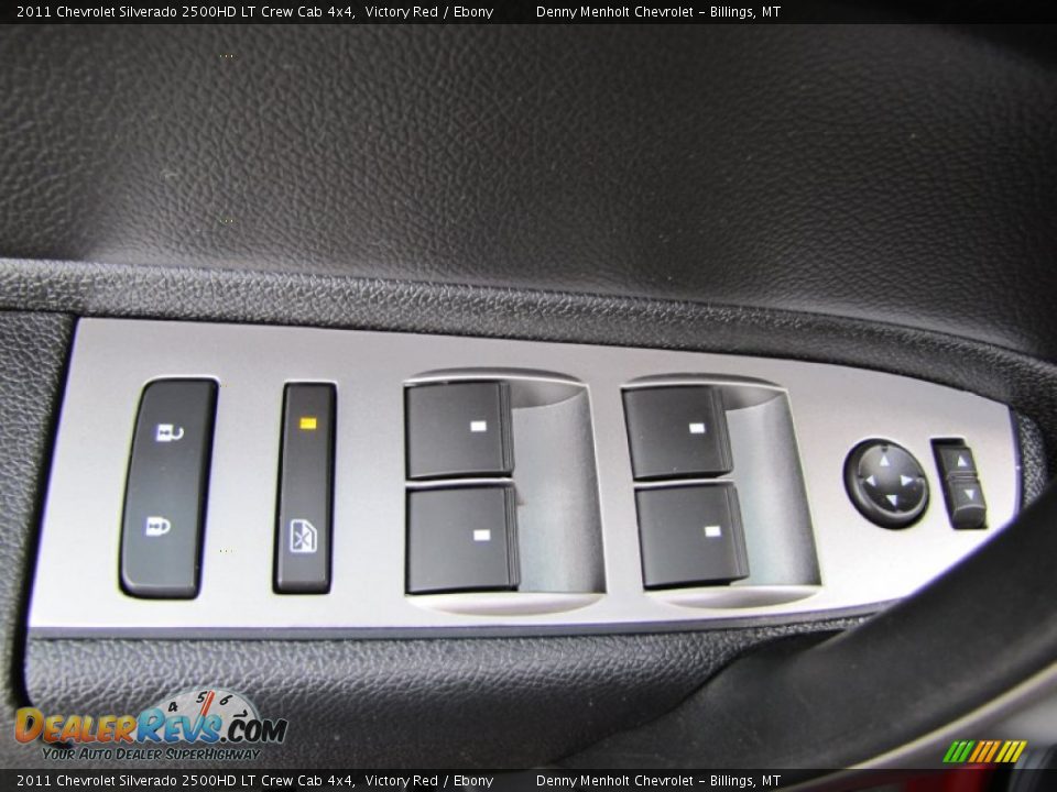 2011 Chevrolet Silverado 2500HD LT Crew Cab 4x4 Victory Red / Ebony Photo #15