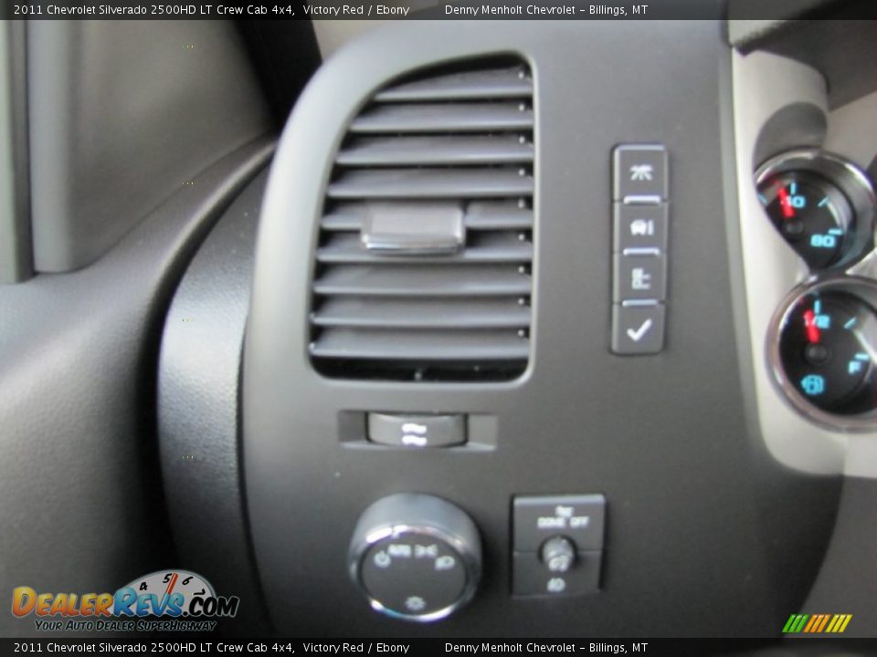 2011 Chevrolet Silverado 2500HD LT Crew Cab 4x4 Victory Red / Ebony Photo #17