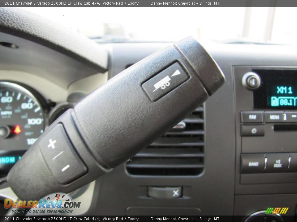 2011 Chevrolet Silverado 2500HD LT Crew Cab 4x4 Victory Red / Ebony Photo #21