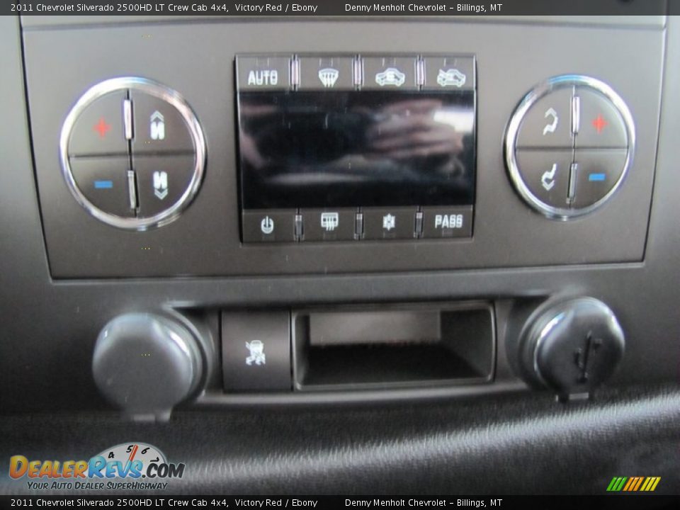 2011 Chevrolet Silverado 2500HD LT Crew Cab 4x4 Victory Red / Ebony Photo #24