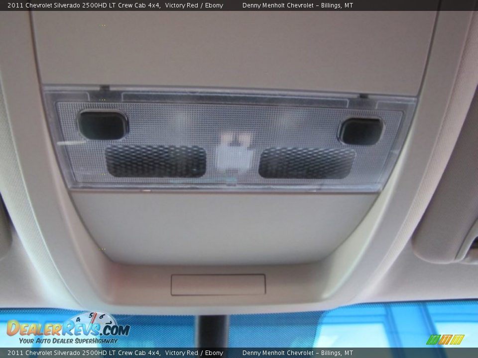 2011 Chevrolet Silverado 2500HD LT Crew Cab 4x4 Victory Red / Ebony Photo #26