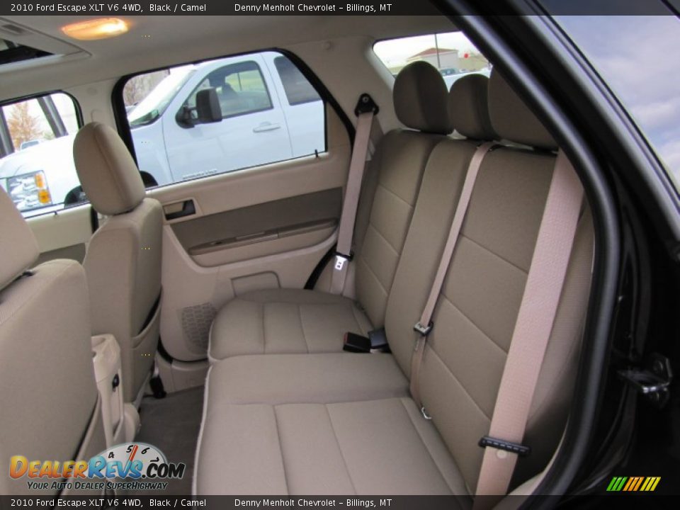 2010 Ford Escape XLT V6 4WD Black / Camel Photo #10