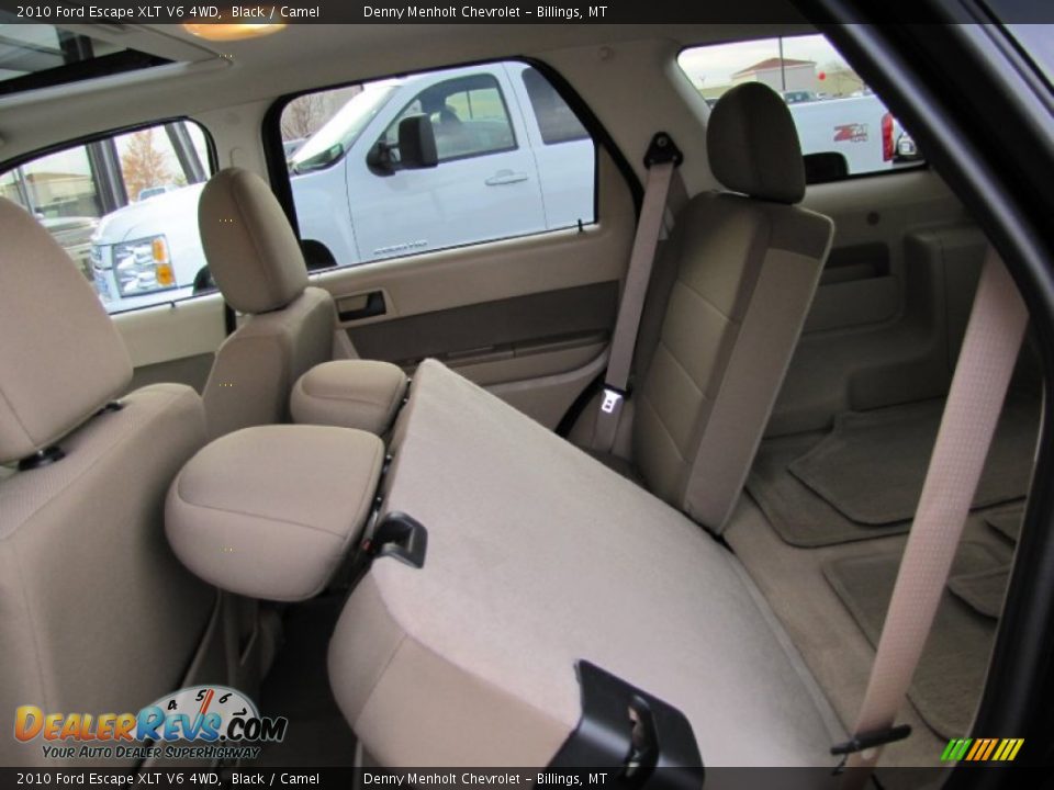 2010 Ford Escape XLT V6 4WD Black / Camel Photo #11