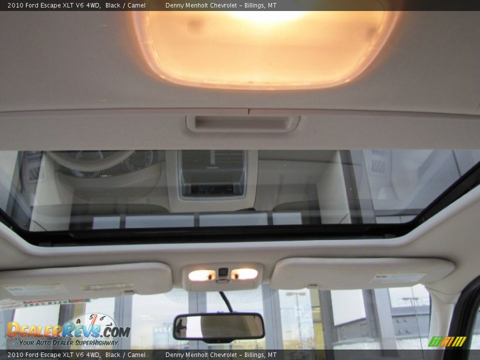 2010 Ford Escape XLT V6 4WD Black / Camel Photo #13