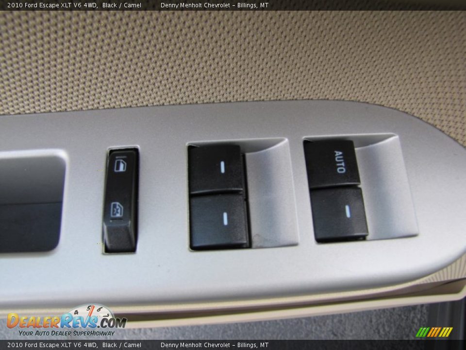 2010 Ford Escape XLT V6 4WD Black / Camel Photo #17