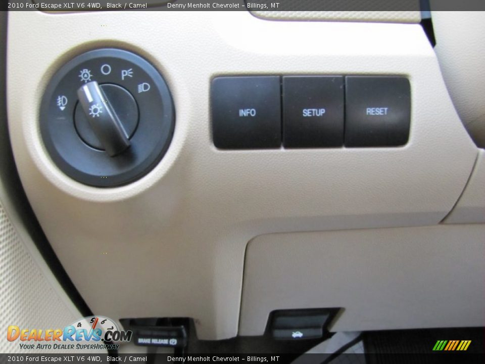 2010 Ford Escape XLT V6 4WD Black / Camel Photo #19