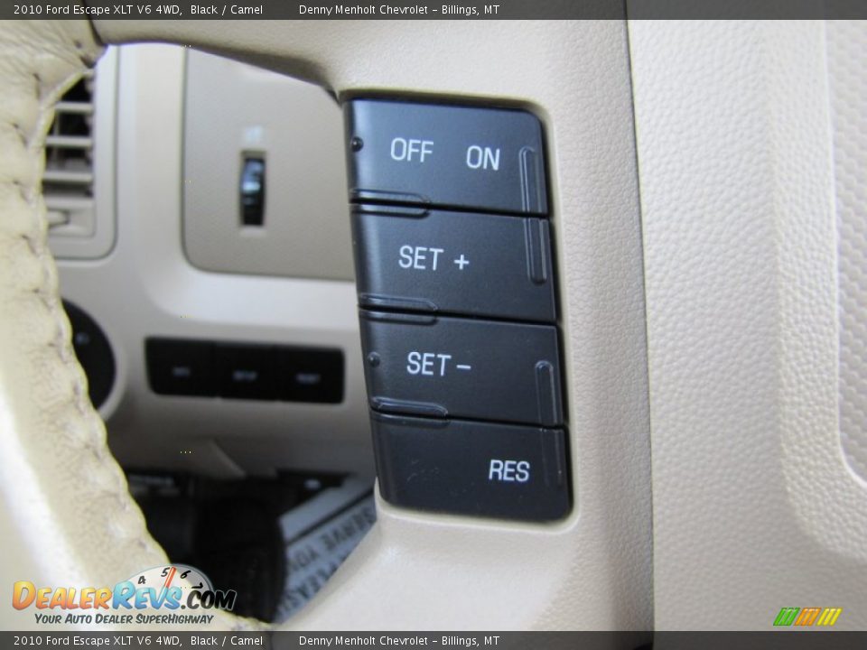 2010 Ford Escape XLT V6 4WD Black / Camel Photo #20