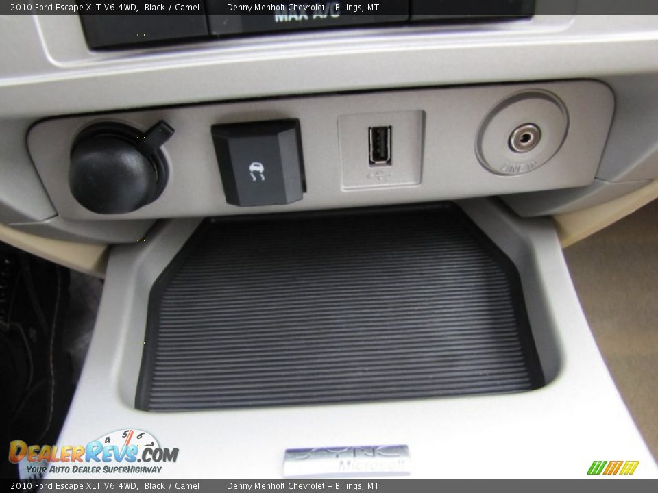 2010 Ford Escape XLT V6 4WD Black / Camel Photo #25