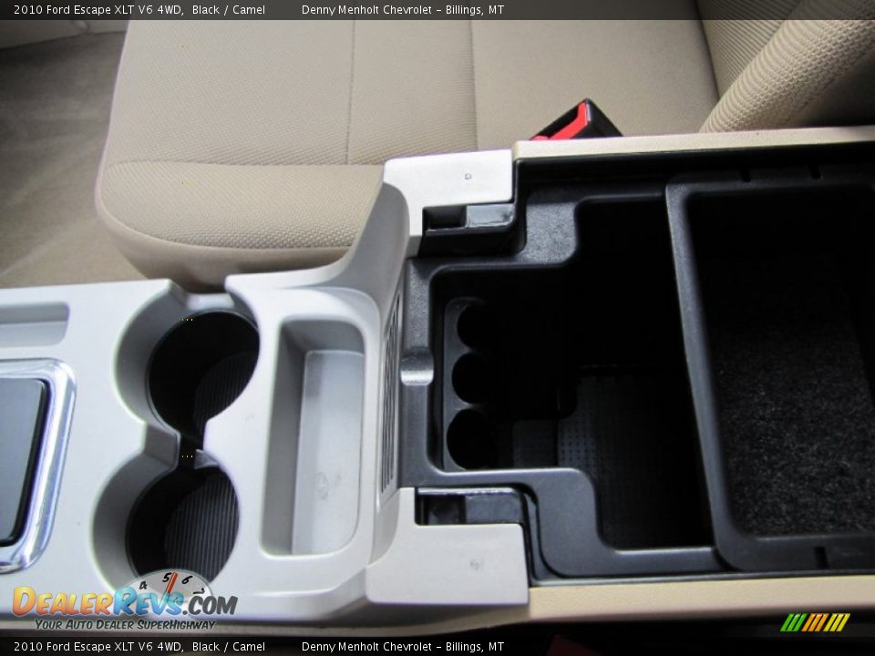 2010 Ford Escape XLT V6 4WD Black / Camel Photo #26
