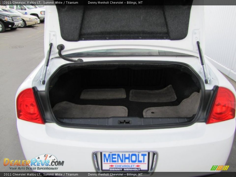 2011 Chevrolet Malibu LT Summit White / Titanium Photo #9
