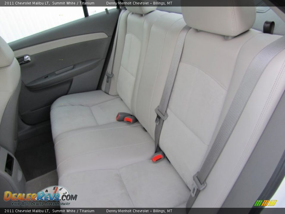 2011 Chevrolet Malibu LT Summit White / Titanium Photo #10