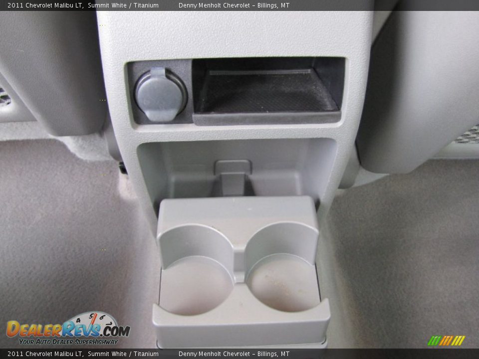 2011 Chevrolet Malibu LT Summit White / Titanium Photo #11