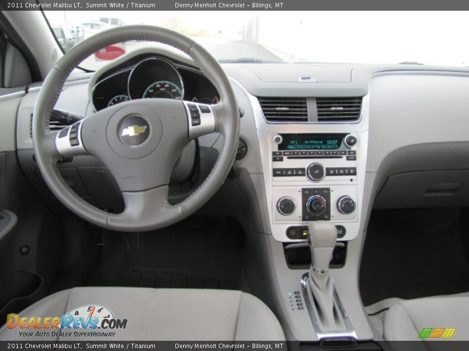 2011 Chevrolet Malibu LT Summit White / Titanium Photo #12
