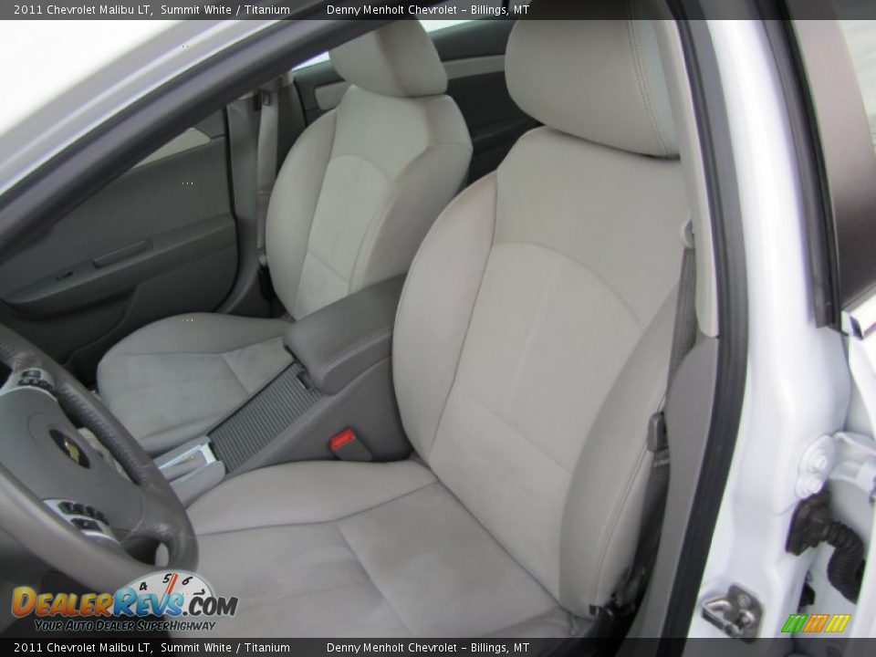2011 Chevrolet Malibu LT Summit White / Titanium Photo #13