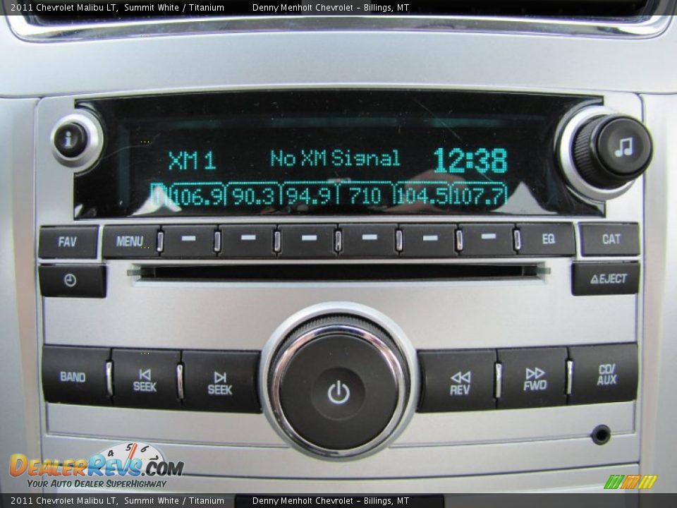 2011 Chevrolet Malibu LT Summit White / Titanium Photo #19