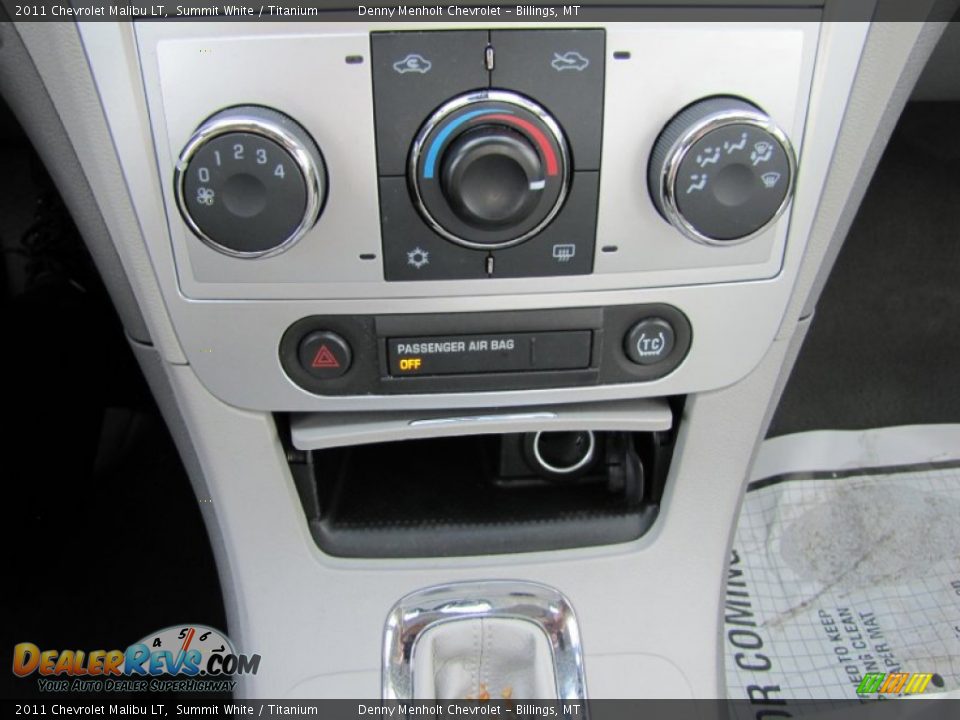 2011 Chevrolet Malibu LT Summit White / Titanium Photo #20