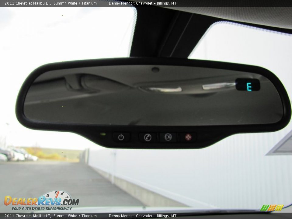 2011 Chevrolet Malibu LT Summit White / Titanium Photo #22