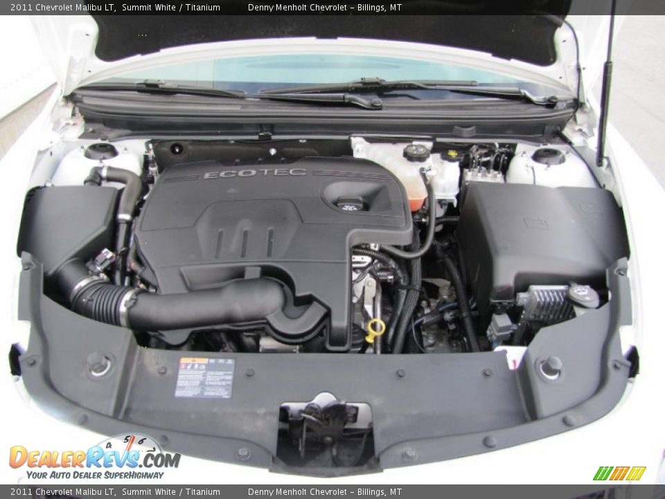 2011 Chevrolet Malibu LT Summit White / Titanium Photo #23