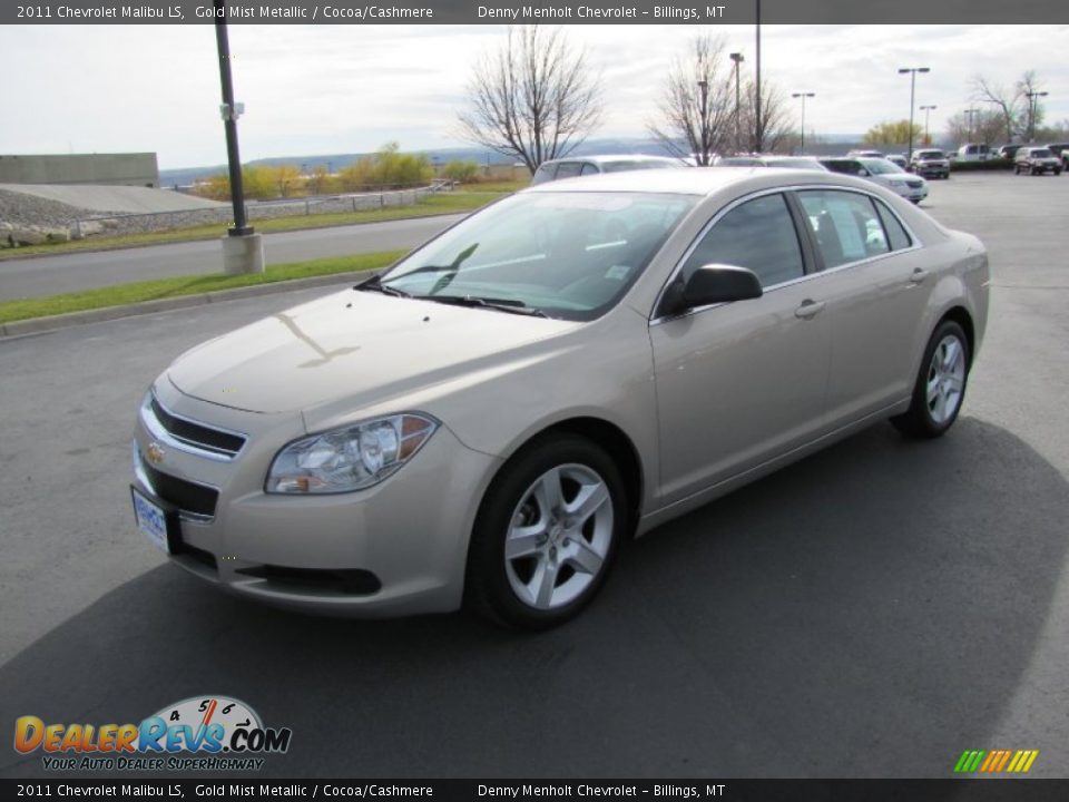 2011 Chevrolet Malibu LS Gold Mist Metallic / Cocoa/Cashmere Photo #3