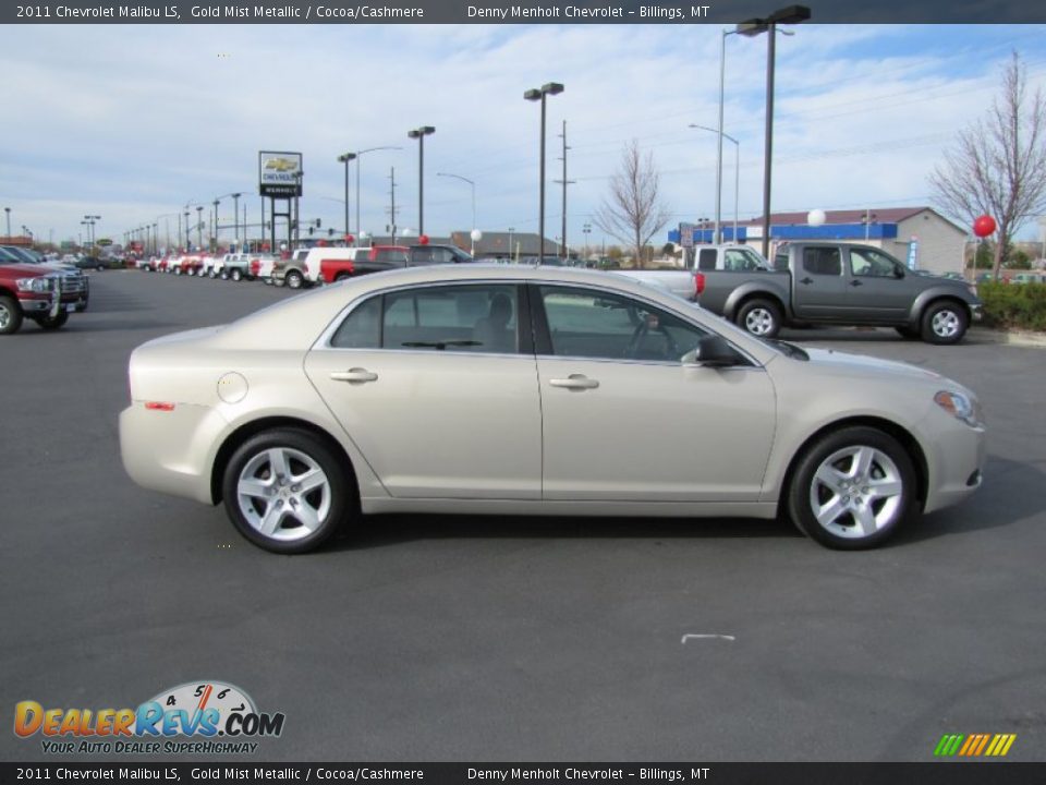 2011 Chevrolet Malibu LS Gold Mist Metallic / Cocoa/Cashmere Photo #8