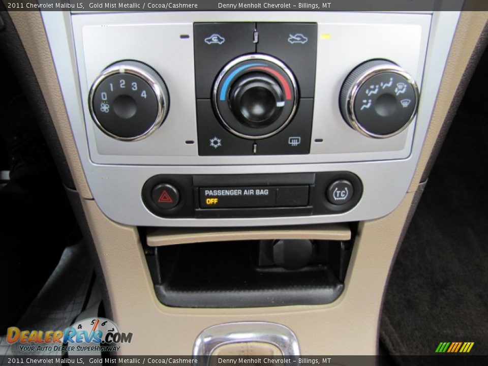 2011 Chevrolet Malibu LS Gold Mist Metallic / Cocoa/Cashmere Photo #20