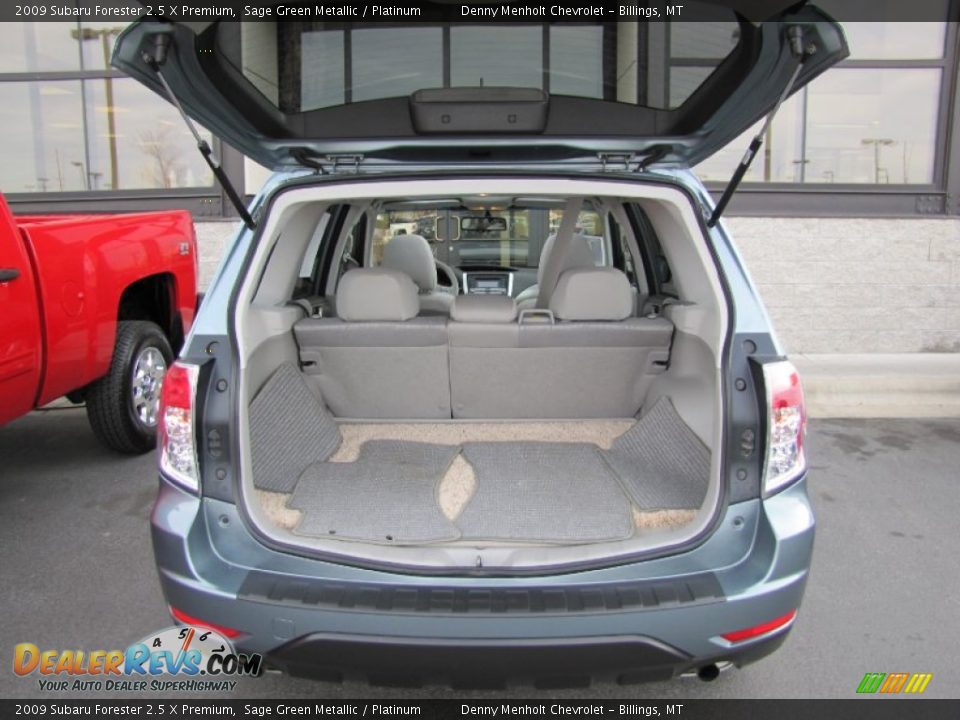2009 Subaru Forester 2.5 X Premium Sage Green Metallic / Platinum Photo #9