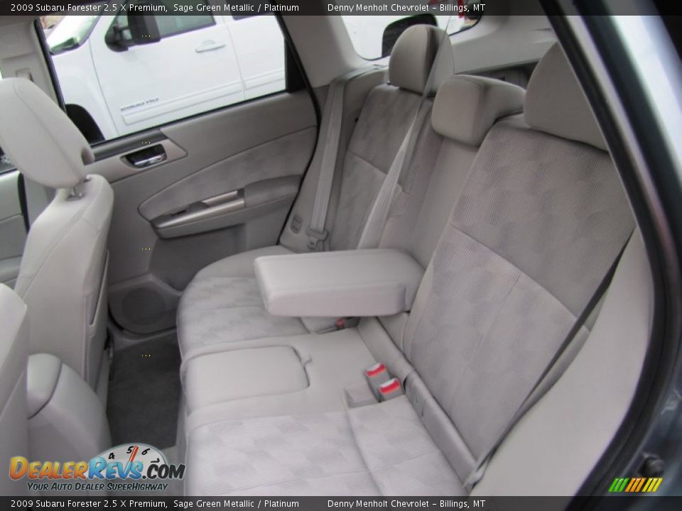 2009 Subaru Forester 2.5 X Premium Sage Green Metallic / Platinum Photo #11