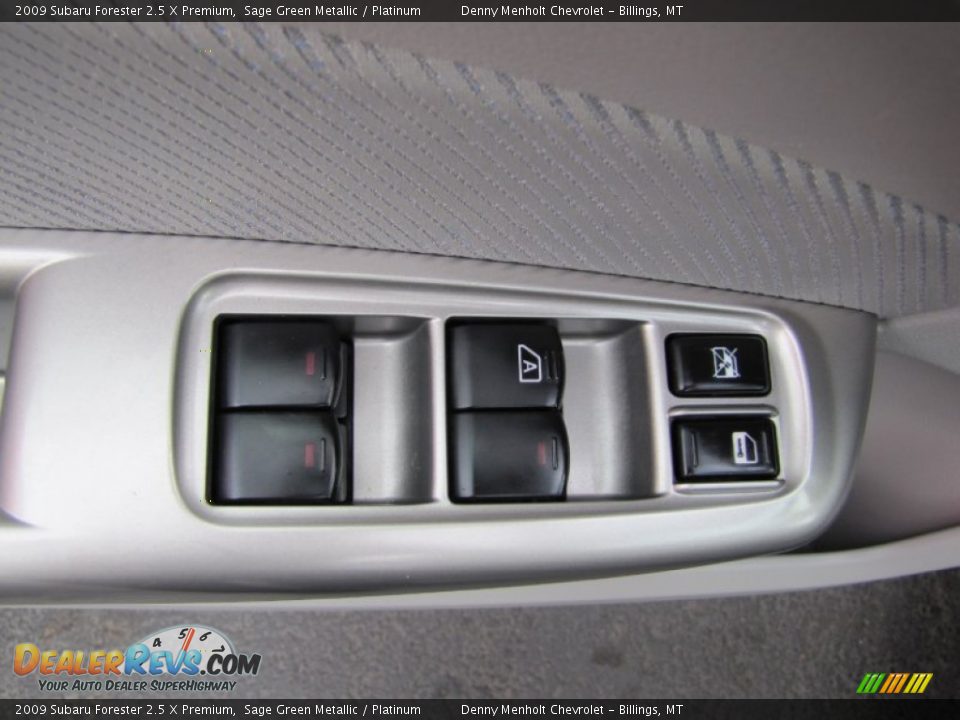 2009 Subaru Forester 2.5 X Premium Sage Green Metallic / Platinum Photo #17
