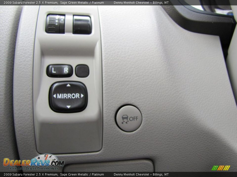 2009 Subaru Forester 2.5 X Premium Sage Green Metallic / Platinum Photo #19