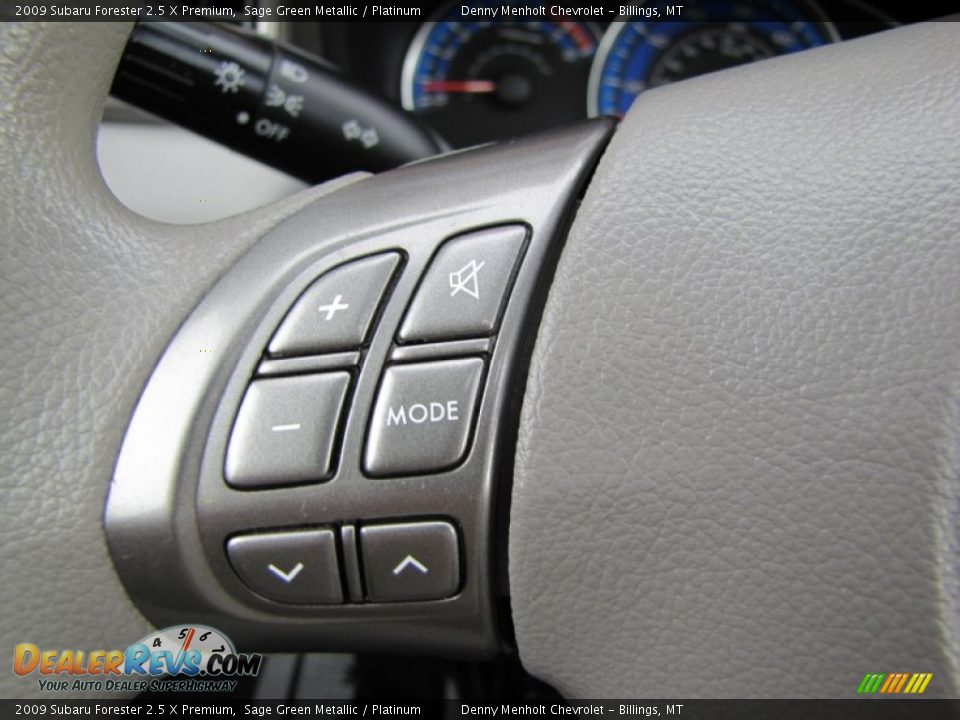 2009 Subaru Forester 2.5 X Premium Sage Green Metallic / Platinum Photo #20