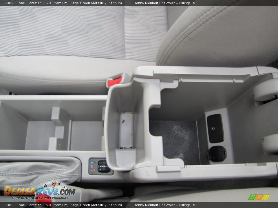 2009 Subaru Forester 2.5 X Premium Sage Green Metallic / Platinum Photo #27