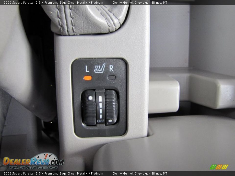 2009 Subaru Forester 2.5 X Premium Sage Green Metallic / Platinum Photo #28