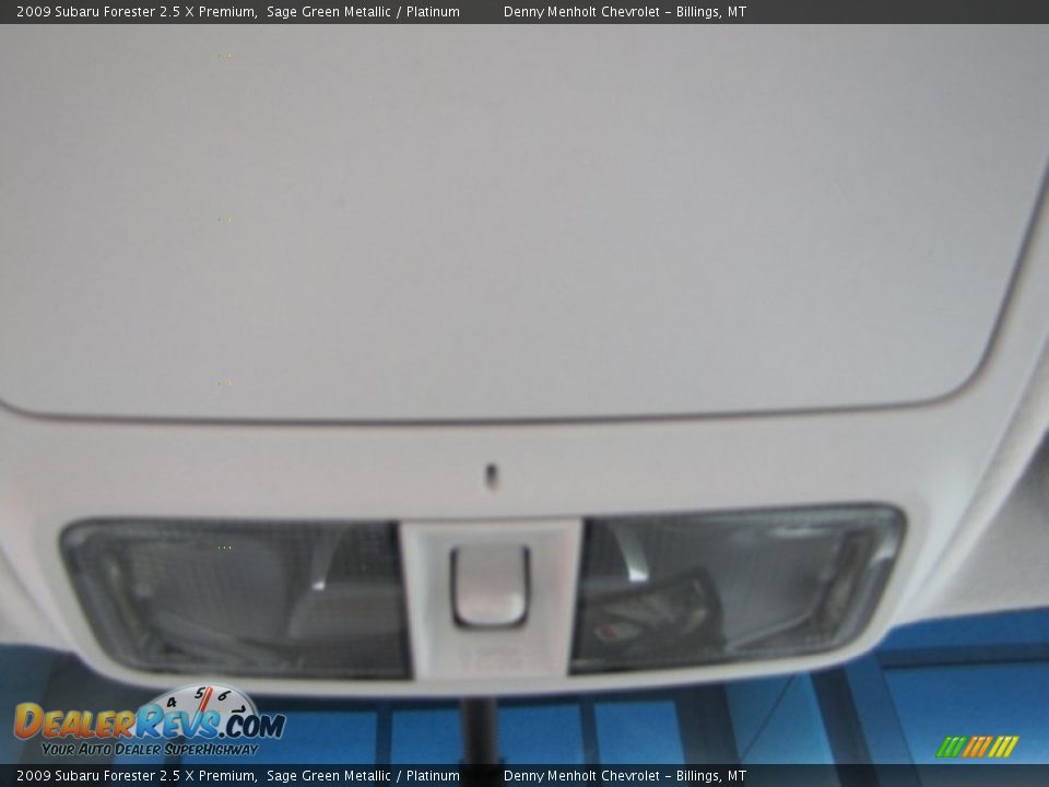2009 Subaru Forester 2.5 X Premium Sage Green Metallic / Platinum Photo #29