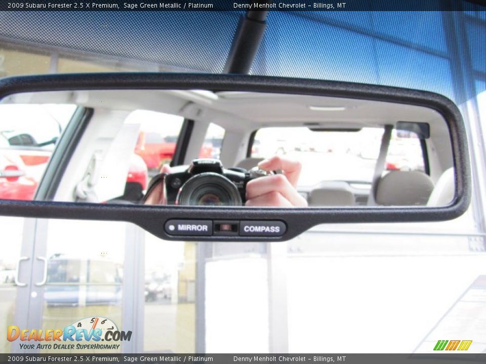 2009 Subaru Forester 2.5 X Premium Sage Green Metallic / Platinum Photo #30