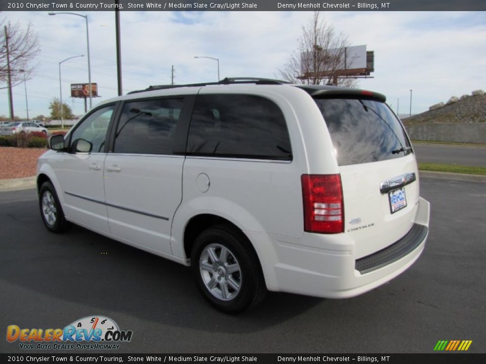2010 Chrysler Town & Country Touring Stone White / Medium Slate Gray/Light Shale Photo #5