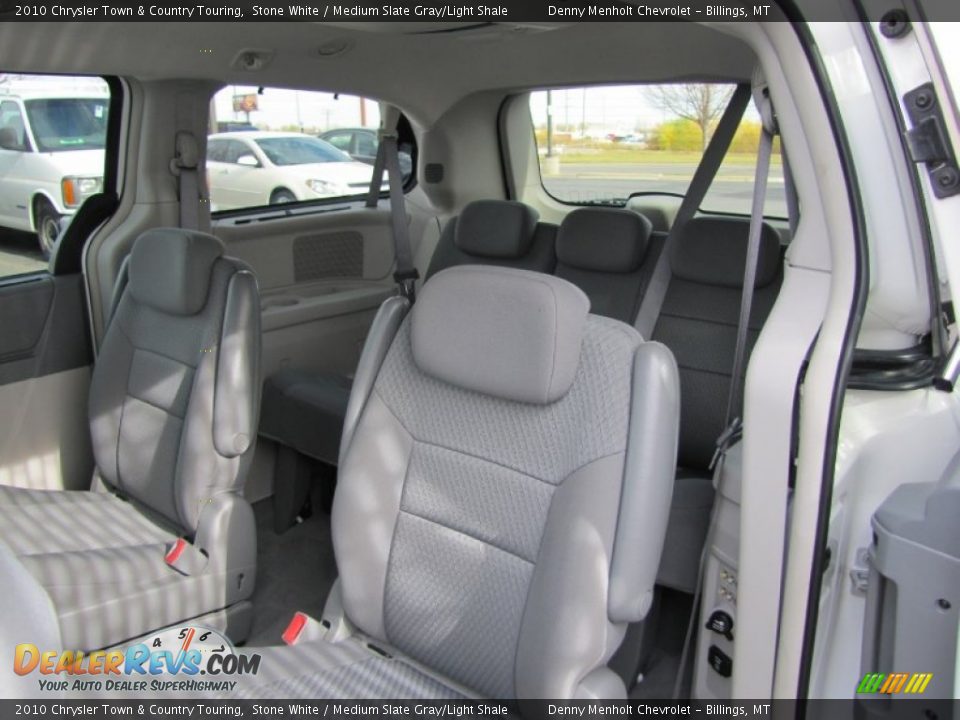 2010 Chrysler Town & Country Touring Stone White / Medium Slate Gray/Light Shale Photo #10
