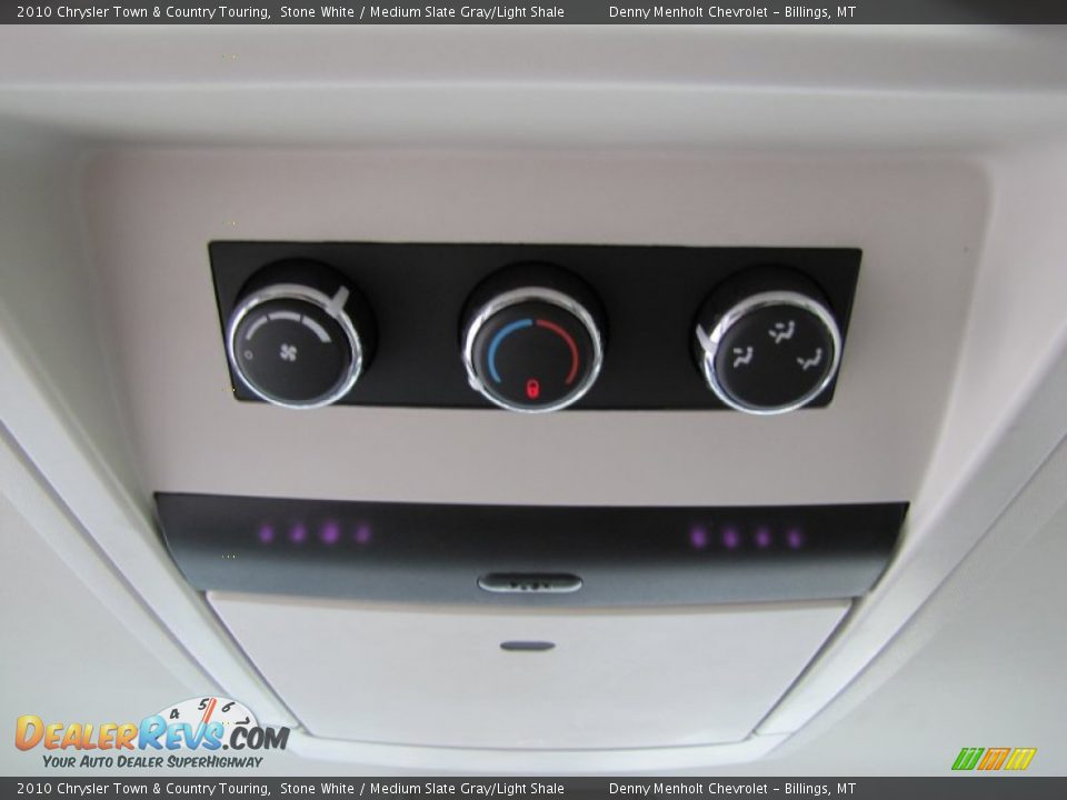2010 Chrysler Town & Country Touring Stone White / Medium Slate Gray/Light Shale Photo #13