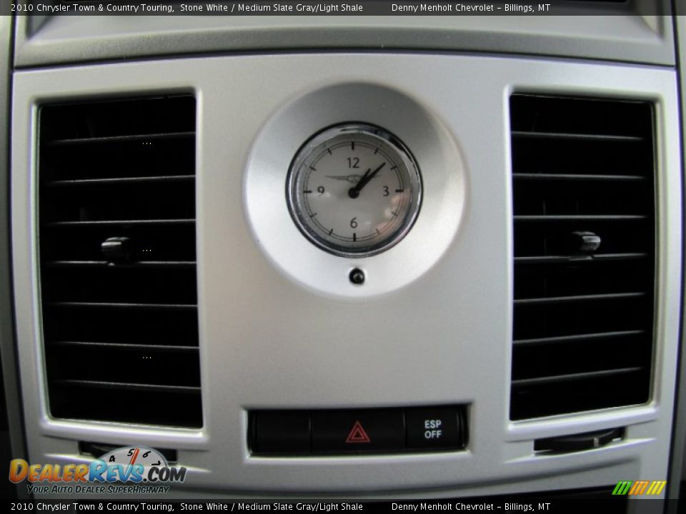 2010 Chrysler Town & Country Touring Stone White / Medium Slate Gray/Light Shale Photo #22