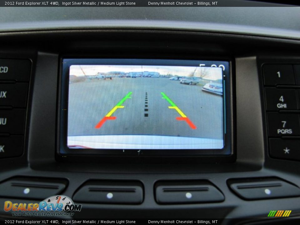 2012 Ford Explorer XLT 4WD Ingot Silver Metallic / Medium Light Stone Photo #23