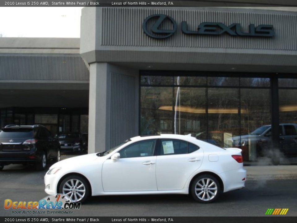 2010 Lexus IS 250 AWD Starfire White Pearl / Black Photo #2