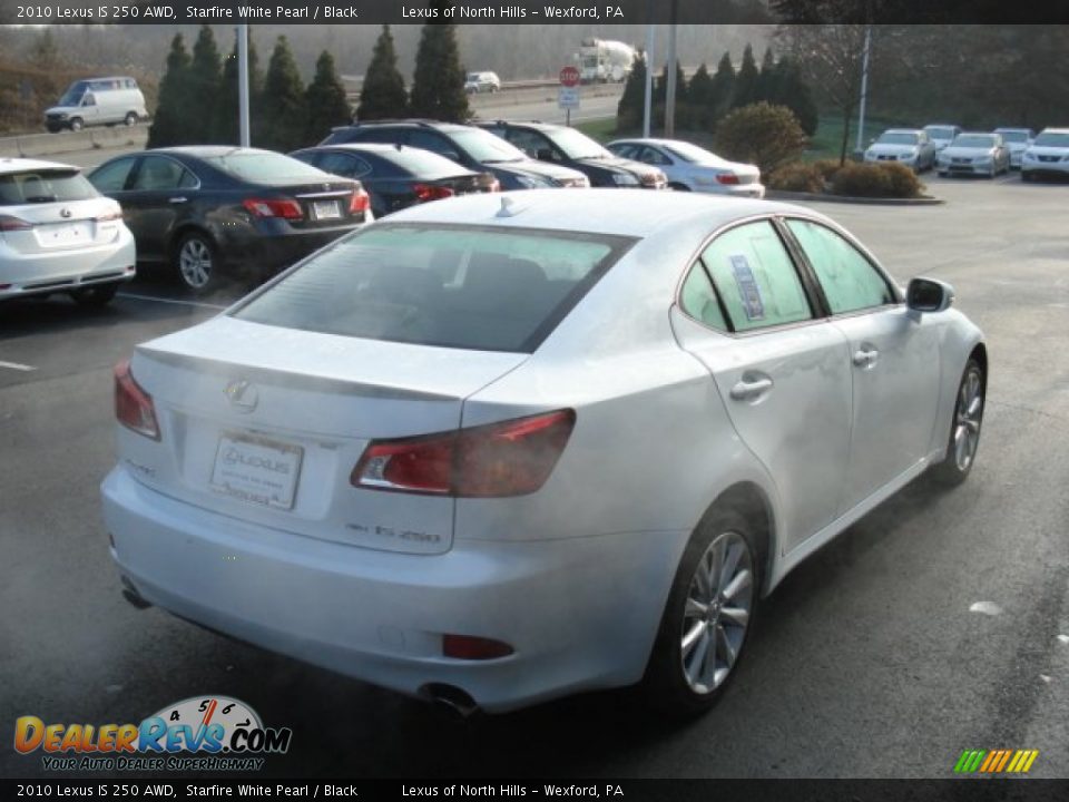 2010 Lexus IS 250 AWD Starfire White Pearl / Black Photo #5