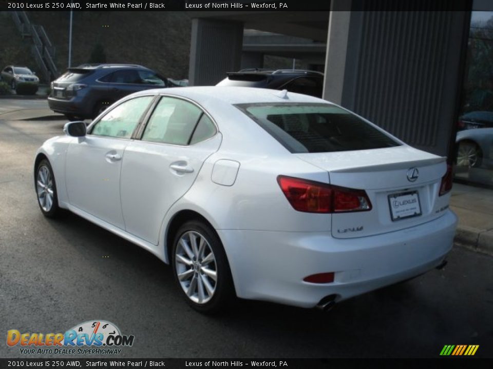 2010 Lexus IS 250 AWD Starfire White Pearl / Black Photo #7