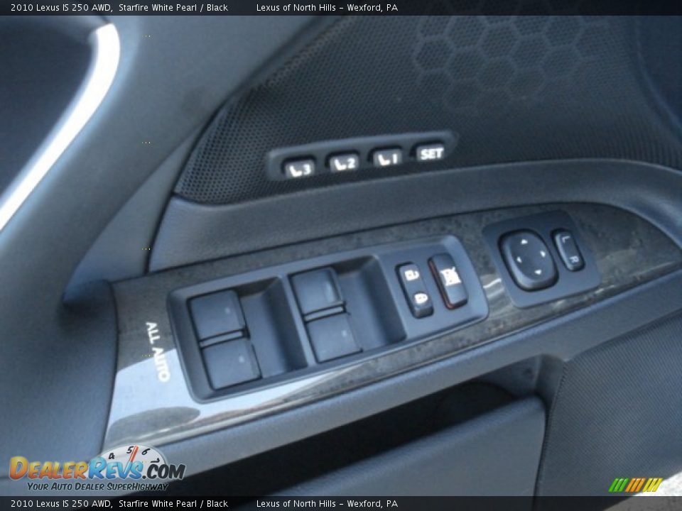 2010 Lexus IS 250 AWD Starfire White Pearl / Black Photo #12