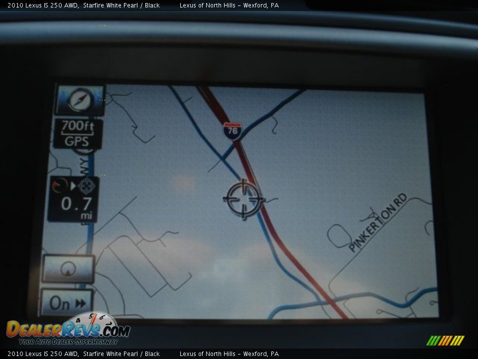 2010 Lexus IS 250 AWD Starfire White Pearl / Black Photo #14